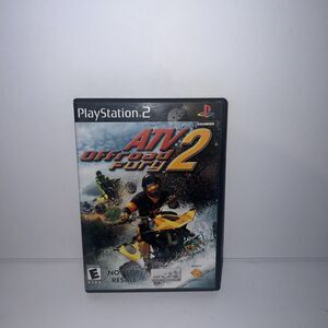 Sony PS2 Playstation 2 ATV OffRoad Fury 2 Not For Resale Tested Complete CIB